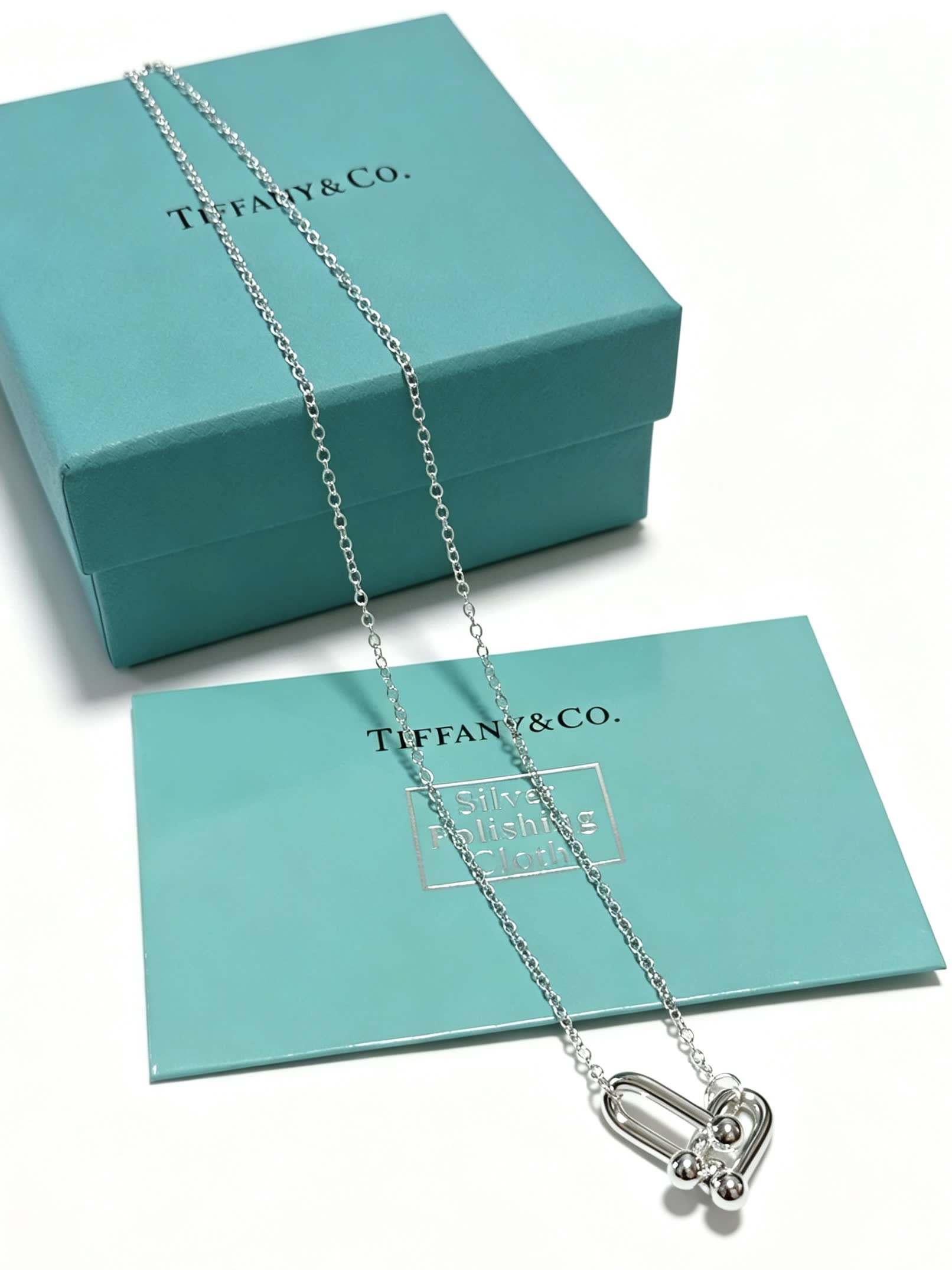 Tiffany & Co. Elsa Peretti® Silver Heart Tag Necklace